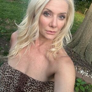 Express Animal Print Strapless Maxi Dress